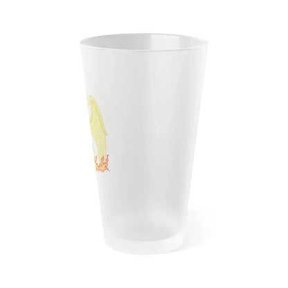 Phoenix Badge of Elizabeth I - Frosted Pint Glass 16oz - Go Mug Yourself