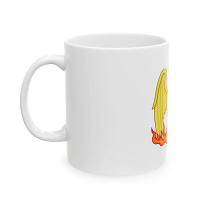 Phoenix Badge of Elizabeth I - White Coffee Mug - Go Mug Yourself