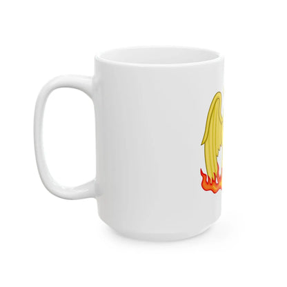Phoenix Badge of Elizabeth I - White Coffee Mug - Go Mug Yourself