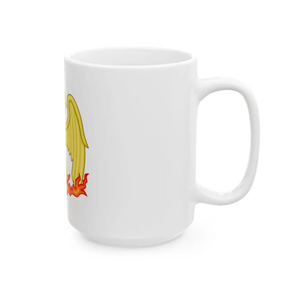 Phoenix Badge of Elizabeth I - White Coffee Mug - Go Mug Yourself