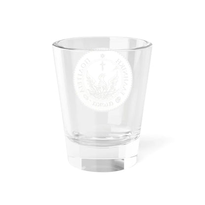 Phoenix Greek coin 1828-1833 Obverse (Greece) (Coat of Arms) Shot Glass 1.5oz - Go Mug Yourself