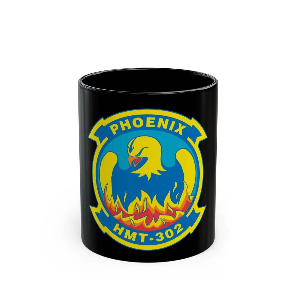 Phoenix HMT 302 (USMC) Black Coffee Mug-11oz-Go Mug Yourself