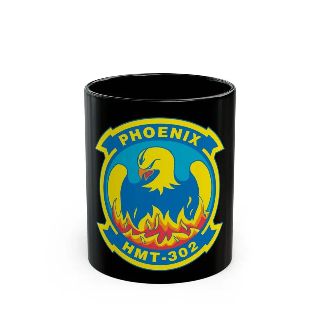 Phoenix HMT 302 (USMC) Black Coffee Mug 11oz - Go Mug Yourself