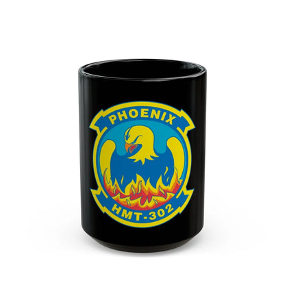 Phoenix HMT 302 (USMC) Black Coffee Mug-15oz-Go Mug Yourself