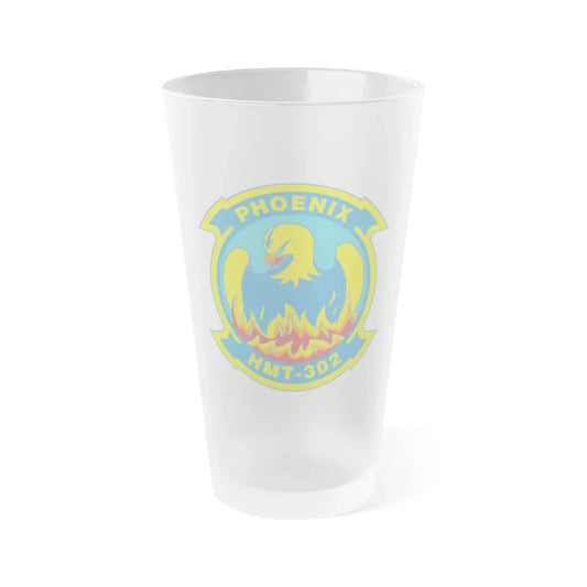 Phoenix HMT 302 (USMC) Frosted Pint Glass 16oz Default Title - Go Mug Yourself