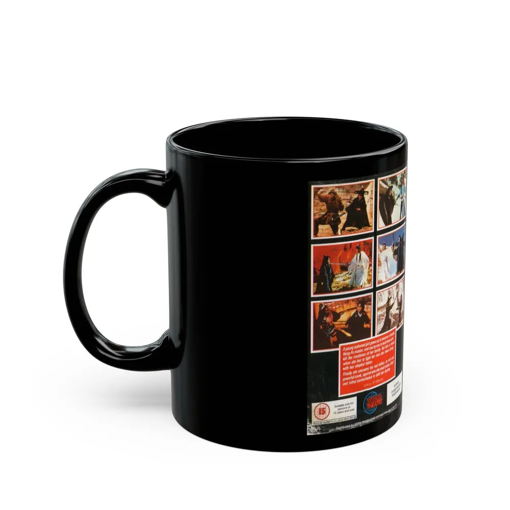 PHOENIX THE NINJA (VHS COVER) - Black Coffee Mug-Go Mug Yourself