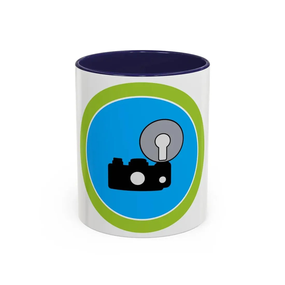 Photography (Boy Scout Merit Badge) Accent Coffee Mug 11oz Navy - Go Mug Yourself