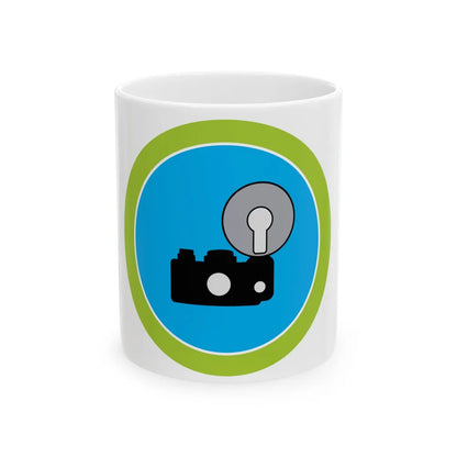 Photography (Boy Scout Merit Badge) White Coffee Mug-11oz-Go Mug Yourself