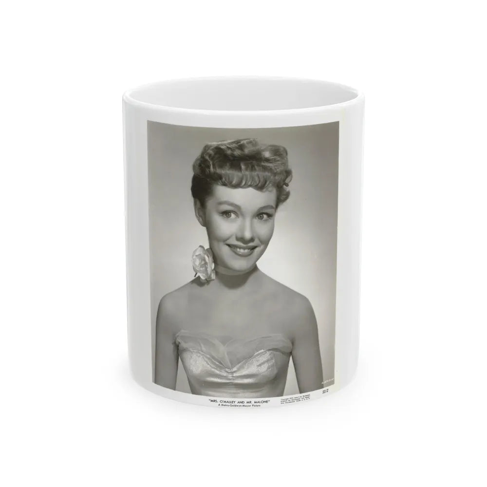 Phyllis Kirk #09 (Vintage Female Icon) White Coffee Mug-11oz-Go Mug Yourself