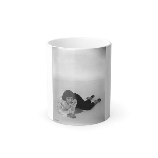 Phyllis Kirk #38 (Vintage Female Icons) Color Changing Mug 11oz-11oz-Go Mug Yourself