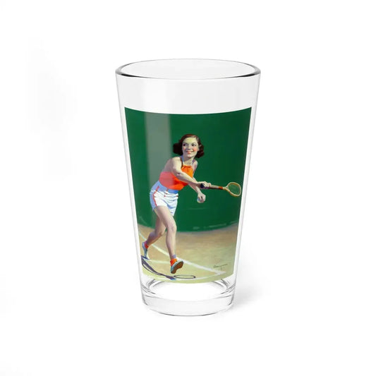 Physical Culture cover, October 1934 (Magazine Illustration) Pint Glass 16oz 16oz - Go Mug Yourself