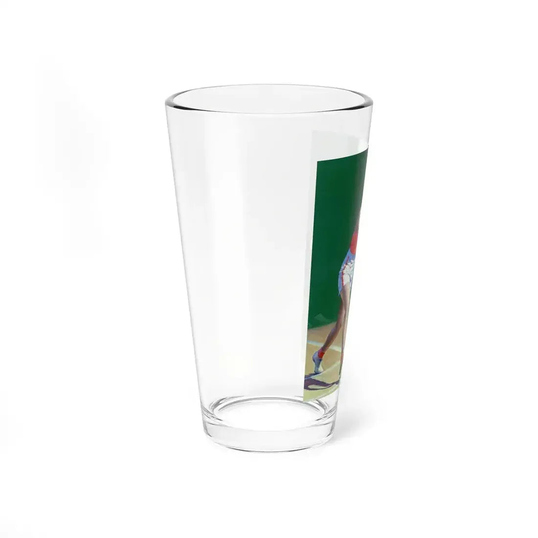 Physical Culture cover, October 1934 (Magazine Illustration) Pint Glass 16oz - Go Mug Yourself