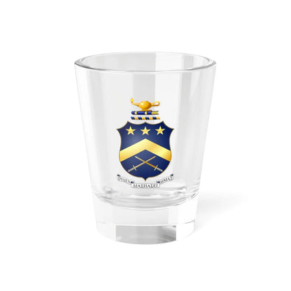 Pi Kappa Phi coat of arms (United States) (Coat of Arms) Shot Glass 1.5oz 1.5oz - Go Mug Yourself