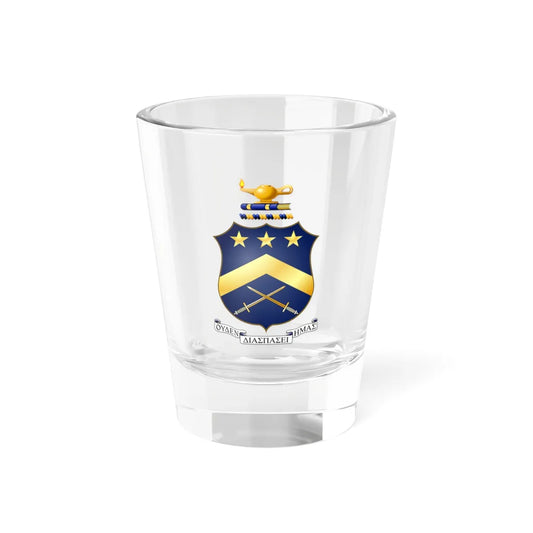 Pi Kappa Phi coat of arms (United States) (Coat of Arms) Shot Glass 1.5oz 1.5oz - Go Mug Yourself
