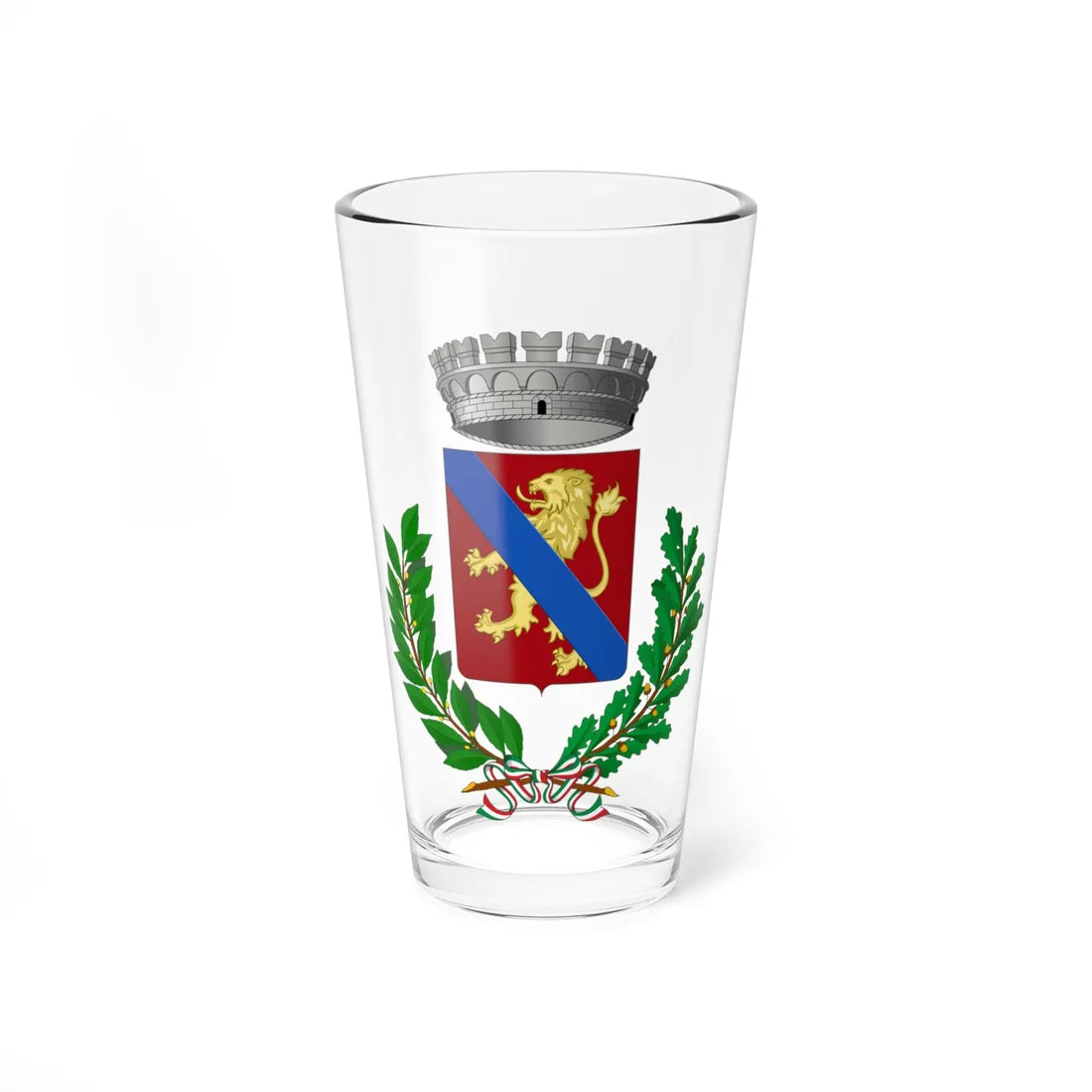 Piacenza dAdige-Stemma (Italy) (Coat of Arms) Pint Glass 16oz 16oz - Go Mug Yourself