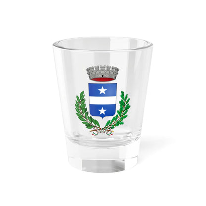 Piana di Monte Verna-Stemma (Italy) (Coat of Arms) Shot Glass 1.5oz 1.5oz - Go Mug Yourself