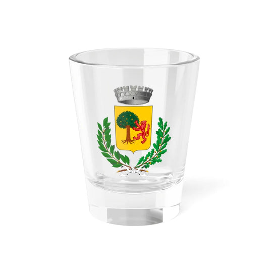 Piancastagnaio-Stemma (Italy) (Coat of Arms) Shot Glass 1.5oz 1.5oz - Go Mug Yourself