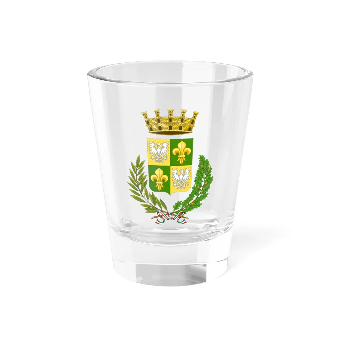 Piazzola sul Brenta-Stemma (Italy) (Coat of Arms) Shot Glass 1.5oz 1.5oz - Go Mug Yourself