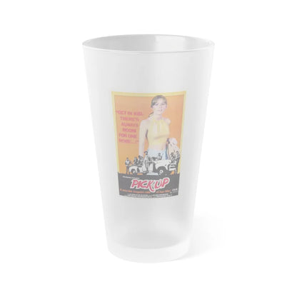 PICK-UP 1975 Movie Poster - Frosted Pint Glass 16oz-16oz-Frosted-Go Mug Yourself