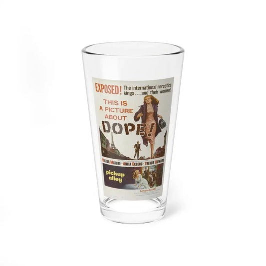 PICK UP ALLEY 1957 Movie Poster - Pint Glass 16oz 16oz - Go Mug Yourself