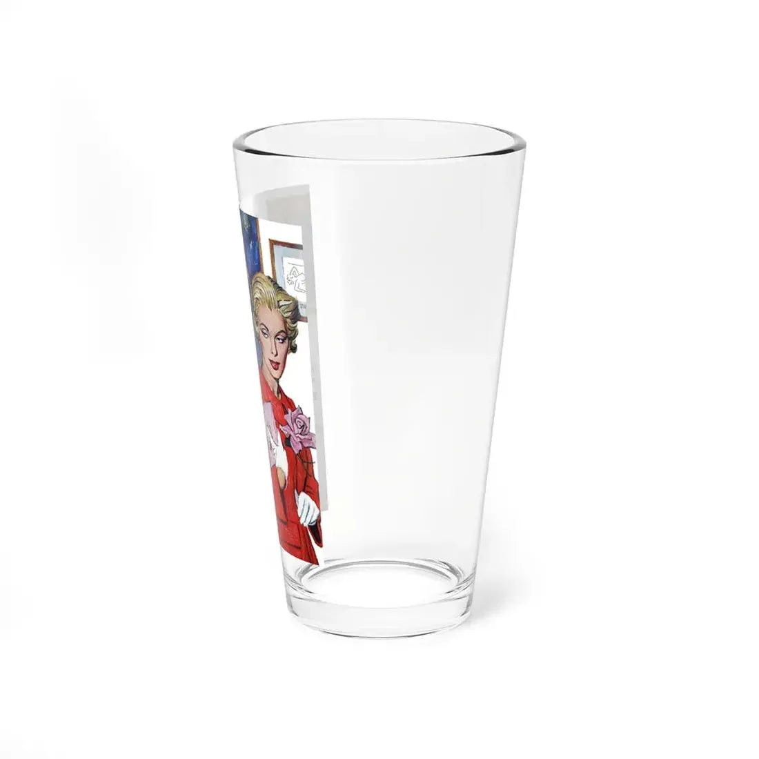 Pick-Up, Good Housekeeping, September 1957 (Magazine Illustration) Pint Glass 16oz - Go Mug Yourself
