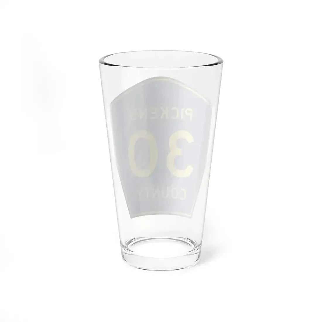 Pickens County Route 30 AL (Alabama) (Road Sign) Pint Glass 16oz - Go Mug Yourself
