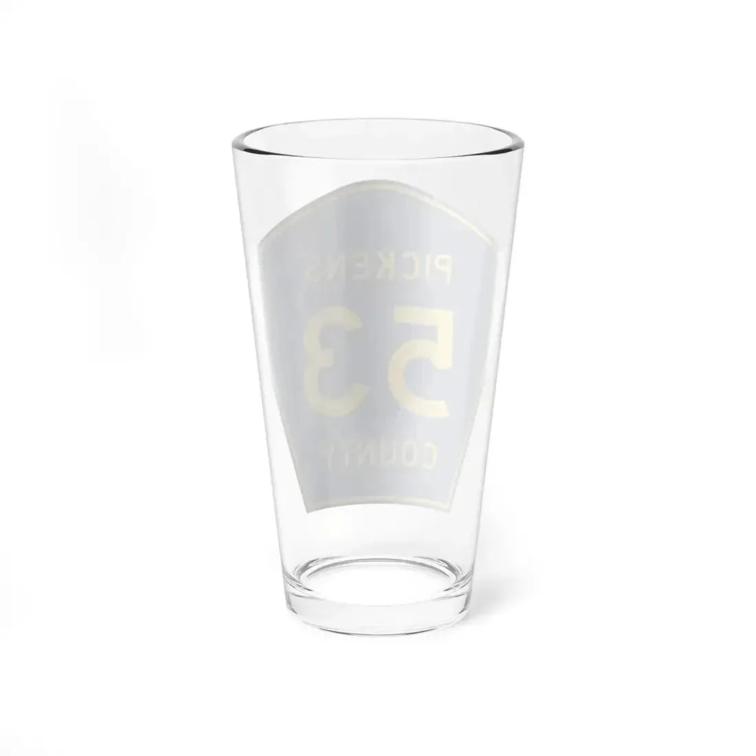 Pickens County Route 53 AL (Alabama) (Road Sign) Pint Glass 16oz - Go Mug Yourself