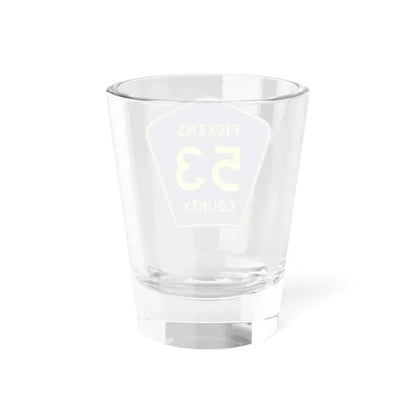 Pickens County Route 53 AL (Alabama) (Road Sign) Shot Glass 1.5oz - Go Mug Yourself