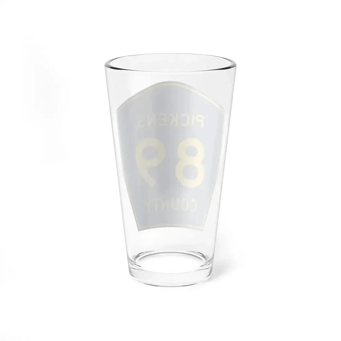 Pickens County Route 89 AL (Alabama) (Road Sign) Pint Glass 16oz - Go Mug Yourself
