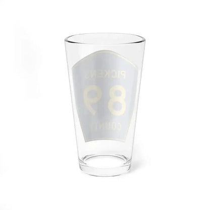 Pickens County Route 89 AL (Alabama) (Road Sign) Pint Glass 16oz - Go Mug Yourself