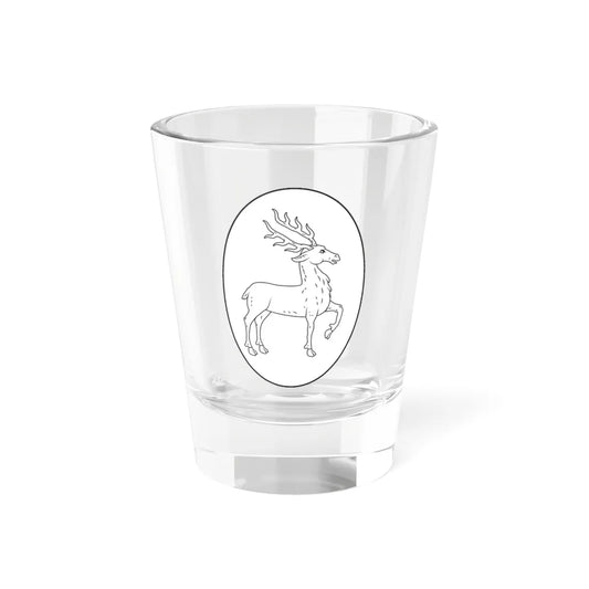 Pieczec wielka litewska Stanislawa Augusta Połockie 1764 (Lithuania) (Coat of Arms) Shot Glass 1.5oz 1.5oz - Go Mug Yourself