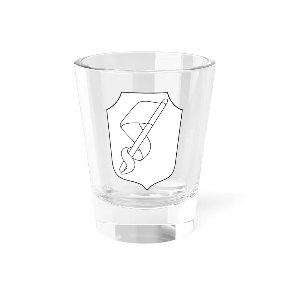 Pieczec wielka litewska Stanislawa Augusta Smoleńskie 1764 (Lithuania) (Coat of Arms) Shot Glass 1.5oz 1.5oz - Go Mug Yourself
