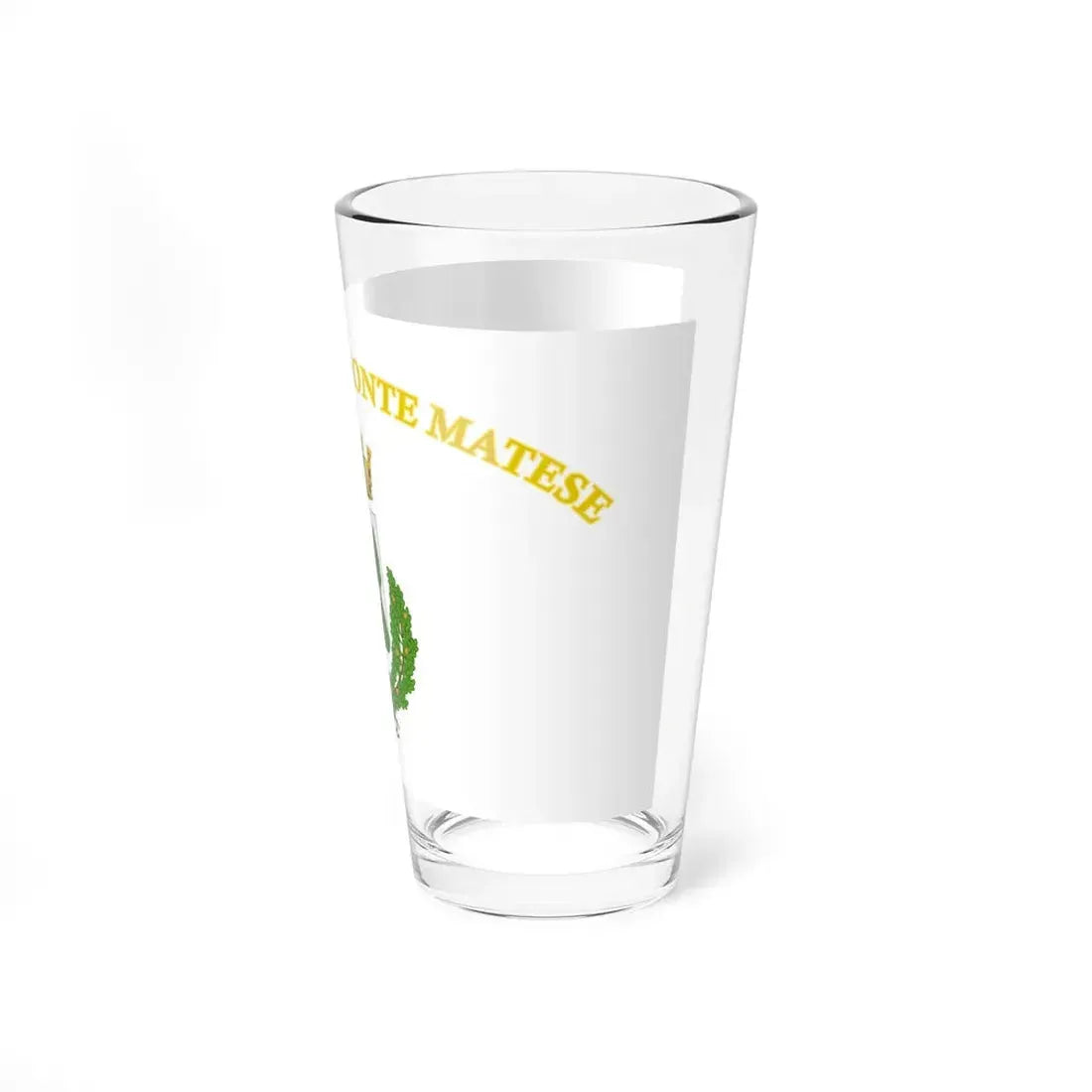 Piedimonte Matese-Bandiera (Italy) Pint Glass 16oz - Go Mug Yourself