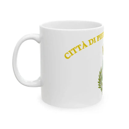 Piedimonte Matese-Bandiera (Italy) White Coffee Mug - Go Mug Yourself