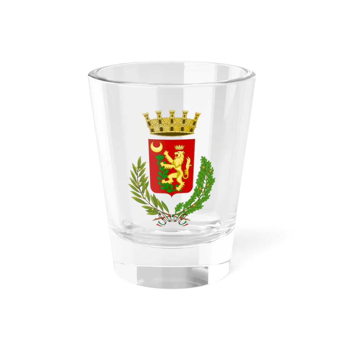 Pienza-Stemma (Italy) (Coat of Arms) Shot Glass 1.5oz 1.5oz - Go Mug Yourself