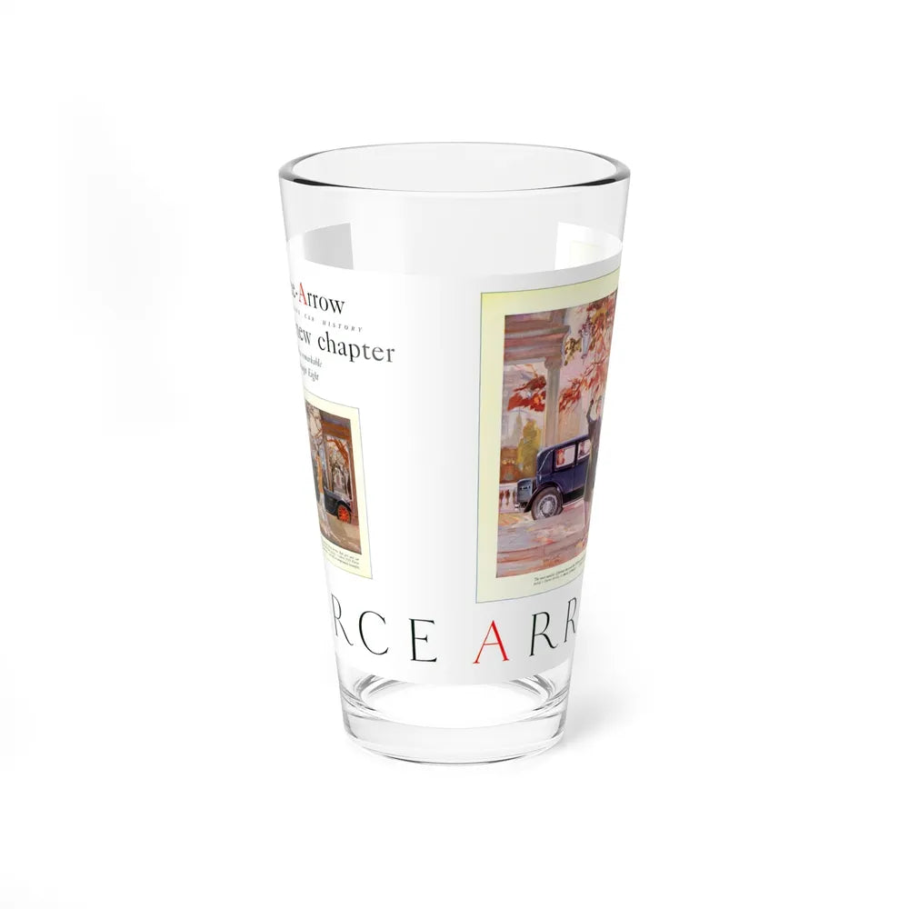 Pierce Arrow advertisement, 1929 (Magazine Illustration) Pint Glass 16oz-16oz-Go Mug Yourself