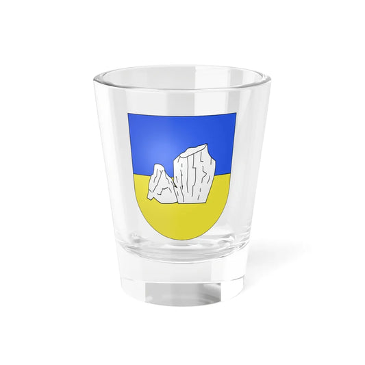 Pierrafortscha-coat of arms (Switzerland) (Coat of Arms) Shot Glass 1.5oz 1.5oz - Go Mug Yourself
