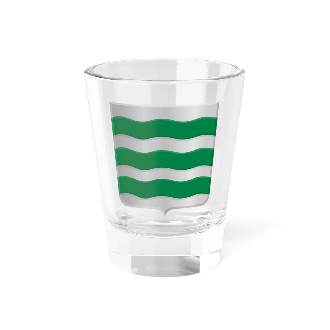 Piershil wapen (Netherlands) (Coat of Arms) Shot Glass 1.5oz 1.5oz - Go Mug Yourself