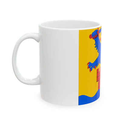 Pietarsaari.lippu (Finland) White Coffee Mug-Go Mug Yourself