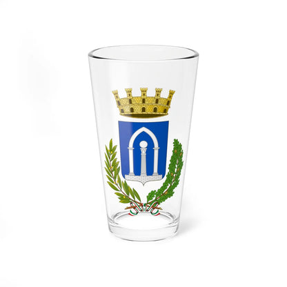 Pietrasanta-Stemma (Italy) (Coat of Arms) Pint Glass 16oz 16oz - Go Mug Yourself