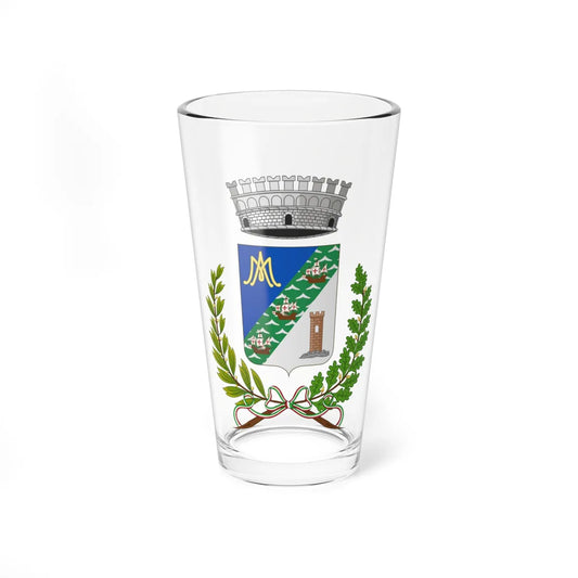 Pieve Ligure-Stemma (Italy) (Coat of Arms) Pint Glass 16oz 16oz - Go Mug Yourself