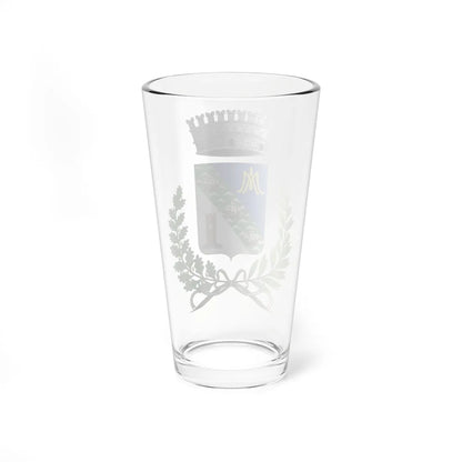 Pieve Ligure-Stemma (Italy) (Coat of Arms) Pint Glass 16oz - Go Mug Yourself