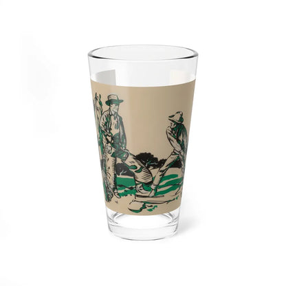 Pig Wranglin', 1911 (Magazine Illustration) Pint Glass 16oz-16oz-Go Mug Yourself