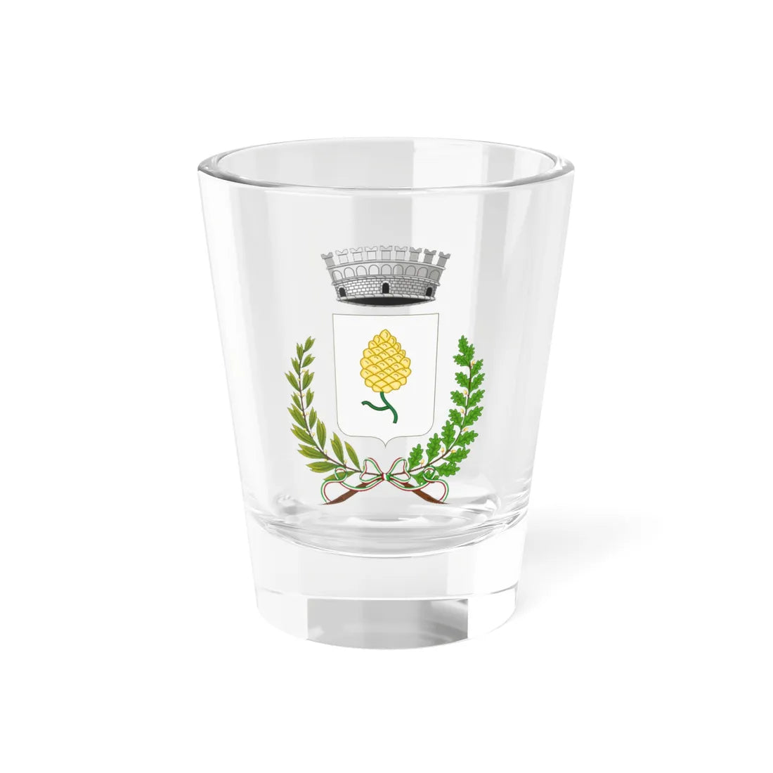 Pignone Italia-Stemma (Italy) (Coat of Arms) Shot Glass 1.5oz 1.5oz - Go Mug Yourself