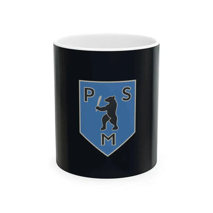 Pikku Sinimustat flag (Finland) White Coffee Mug 11oz - Go Mug Yourself