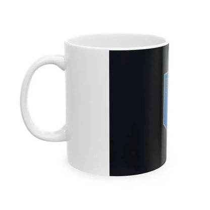 Pikku Sinimustat flag (Finland) White Coffee Mug - Go Mug Yourself