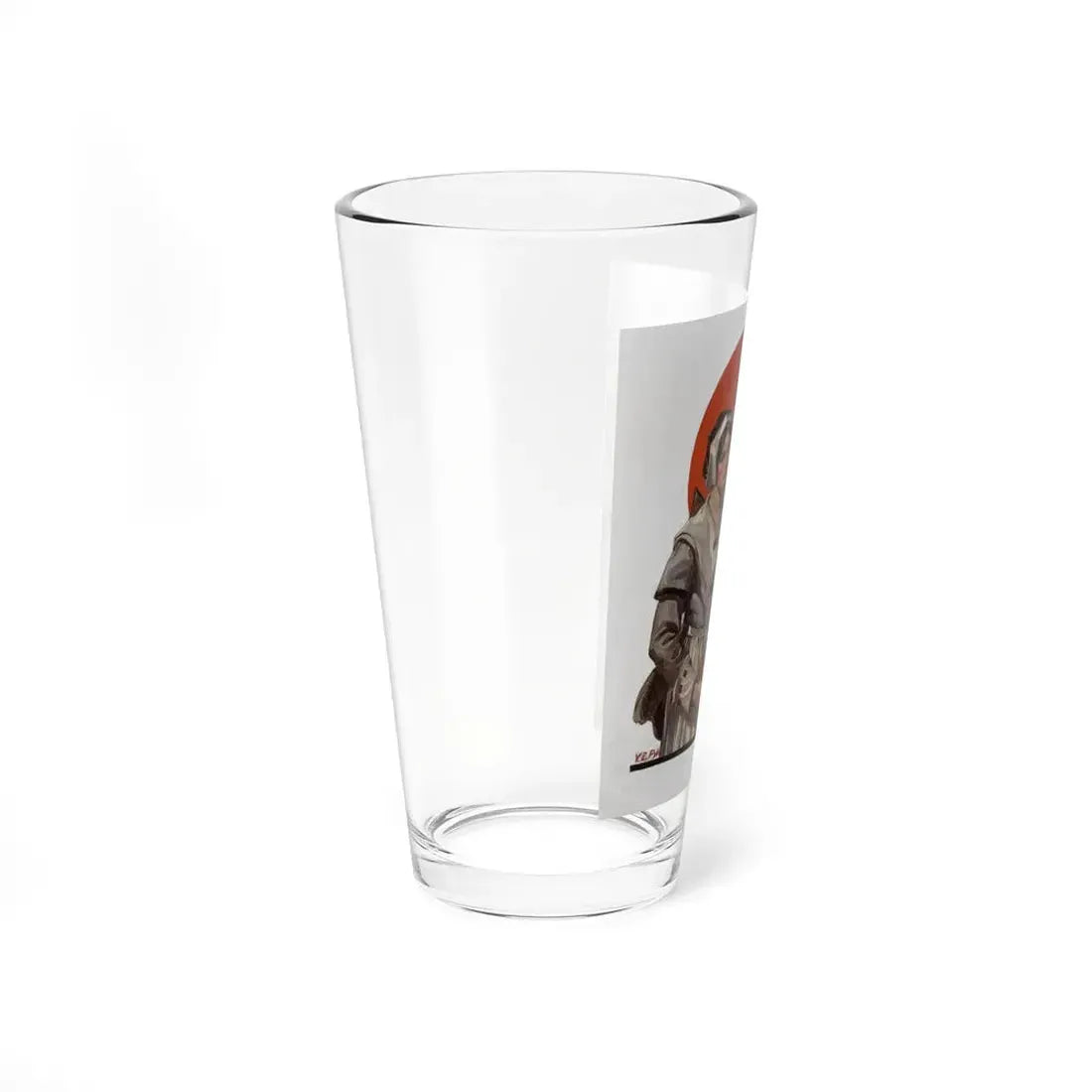 Pilgrims, The Saturday Evening Post cover illustration (Magazine Illustration) Pint Glass 16oz - Go Mug Yourself