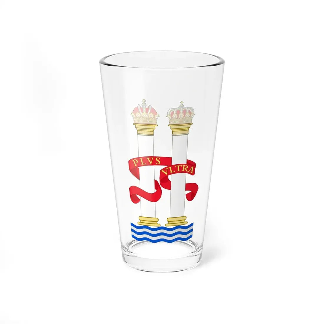 Pillars of Hercules - Pint Glass 16oz 16oz - Go Mug Yourself