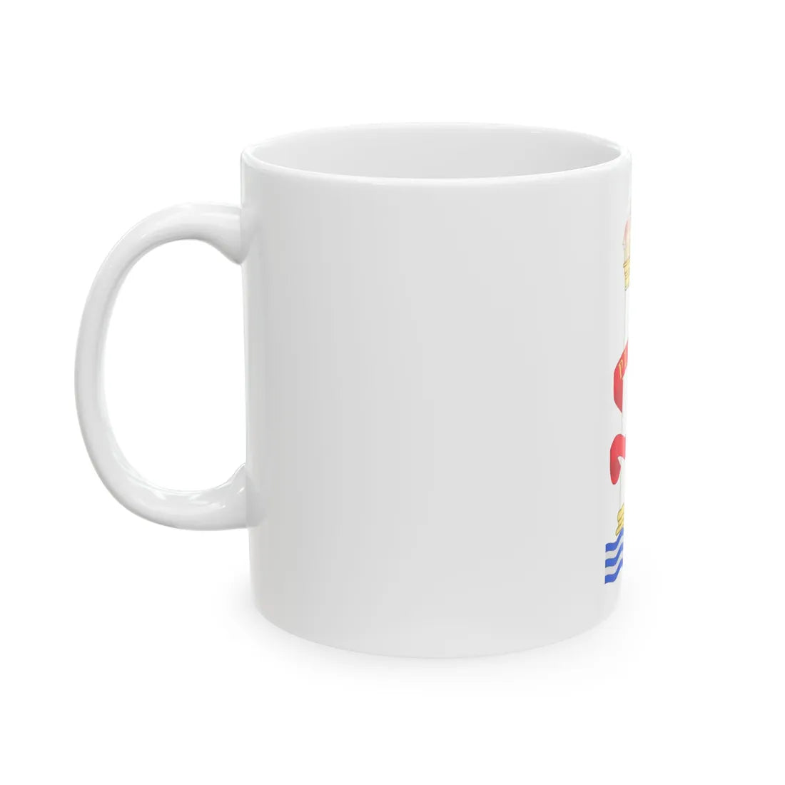 Pillars of Hercules - White Coffee Mug - Go Mug Yourself