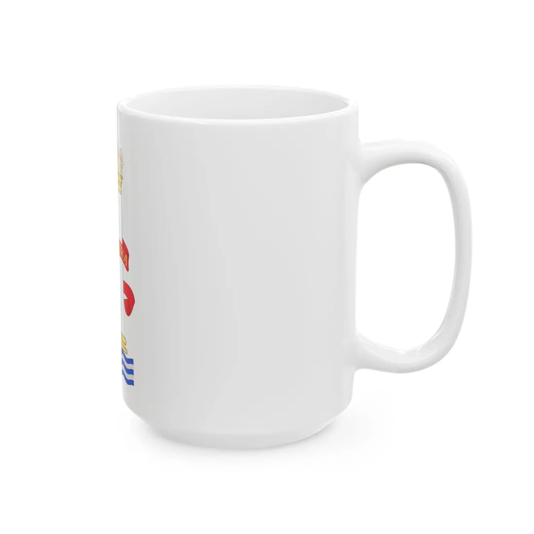 Pillars of Hercules - White Coffee Mug - Go Mug Yourself